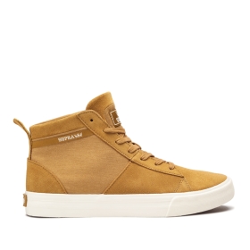 Pánské Kotníkové Boty Supra STACKS MID Tan/kost | CZ-47485